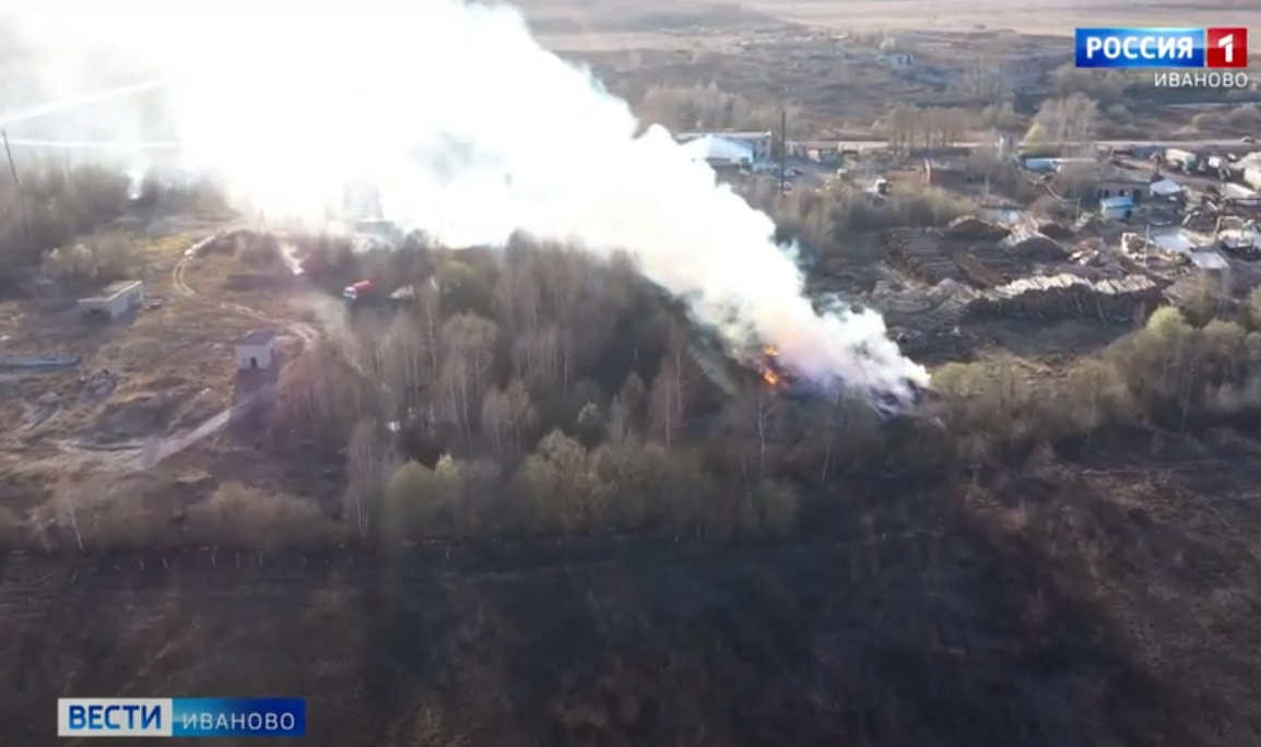 В Ивановской области увеличилось число пожаров из-за пала сухой травы