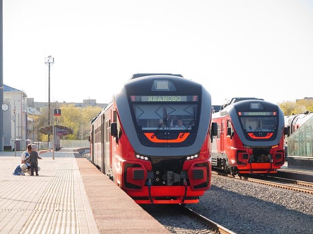 У одного из пригородных поездов в Ивановской области изменится количество остановок