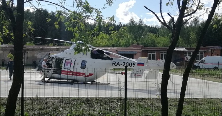 Повреждённый вертолёт санитарной авиации в Ивановской области заменят новым