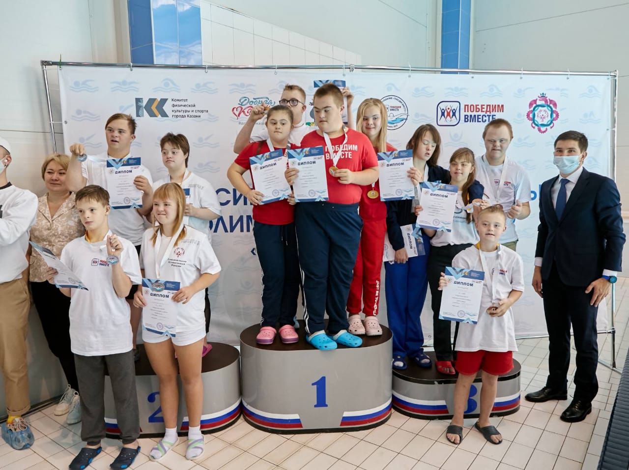 Сборная Ивановской области привезла 26 медалей со специальной олимпиады по плаванию