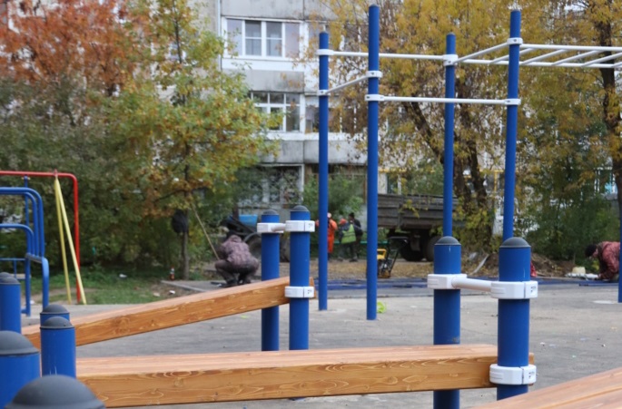 В Иванове обновляют спортивные площадки