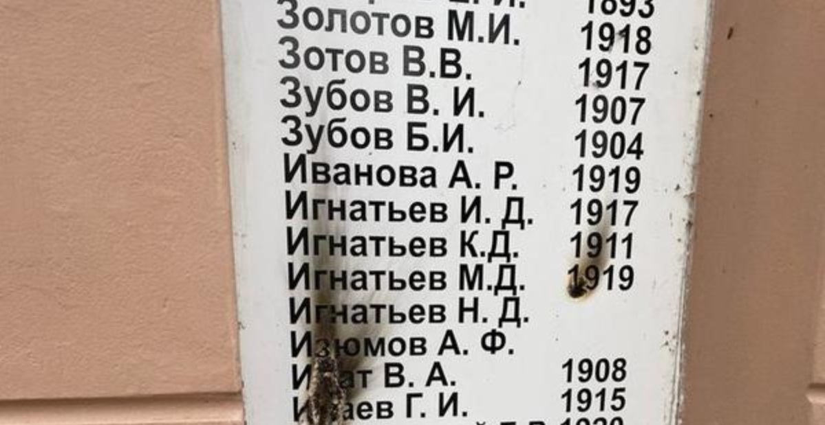 В Ивановской области вандалы повредили памятник воинам Великой Отечественной