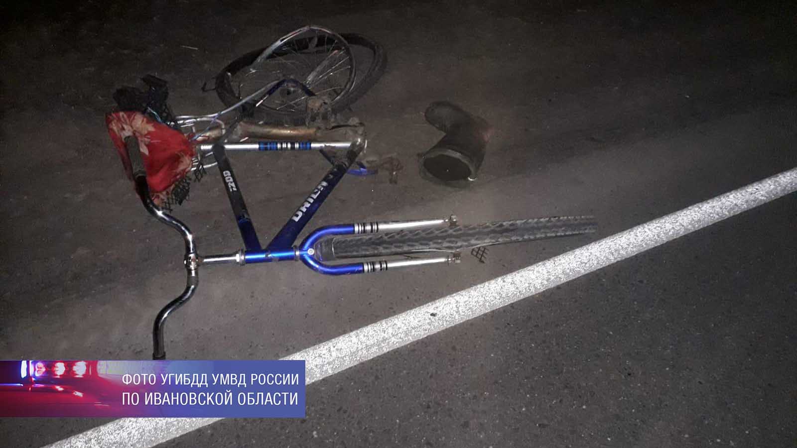 В Ивановской области фургон насмерть сбил велосипедиста
