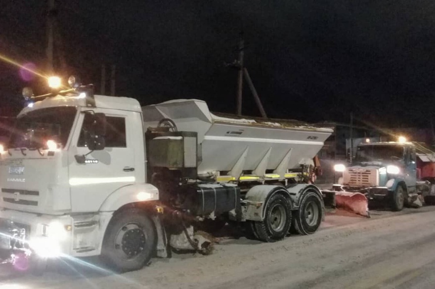 За ночь с улиц Иванова вывезли 460 кубометров снега