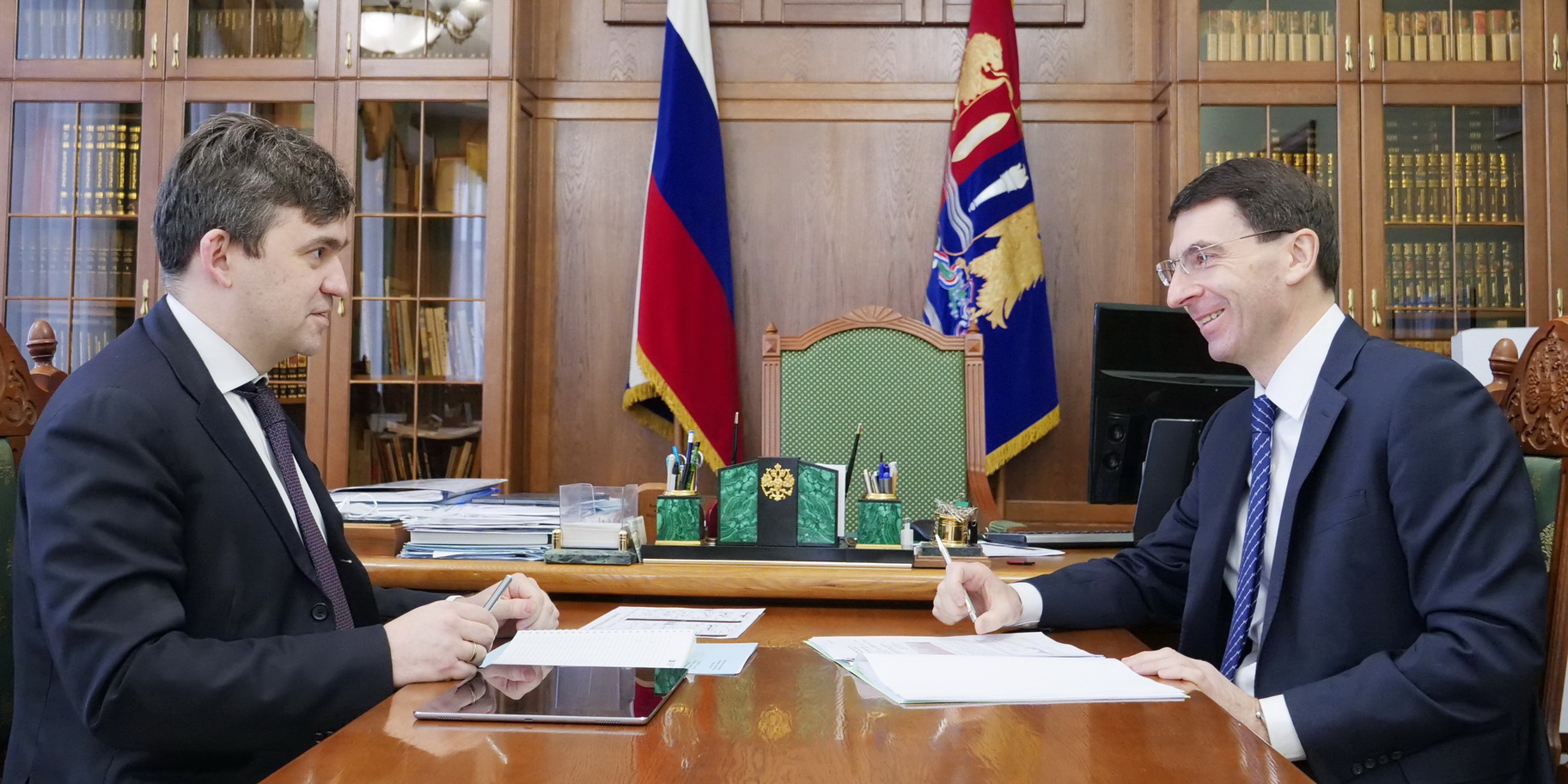 Глава региона встретился с Полномочным представителем Президента РФ в ЦФО