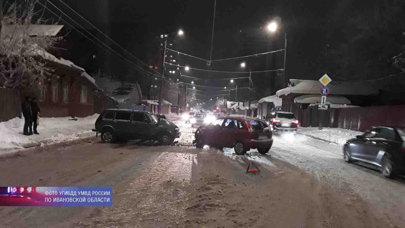 Пьяный водитель в Иванове устроил тройное ДТП