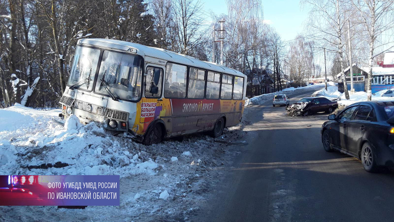 Виновник аварии с пассажирским автобусом в Иванове был пьян