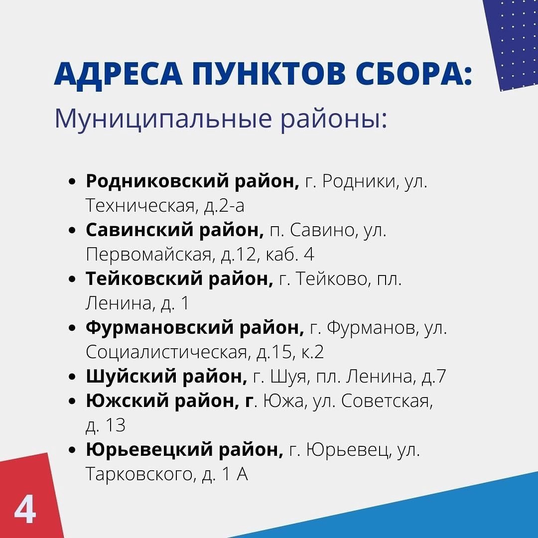 Пункты сбора гуманитарной помощи беженцам развернули по всему региону |  28.02.2022 | Новости Иваново - БезФормата