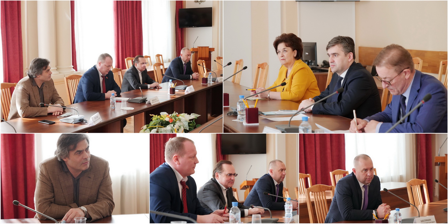 Губернатор Ивановской области встретился с руководителями депутатских фракций