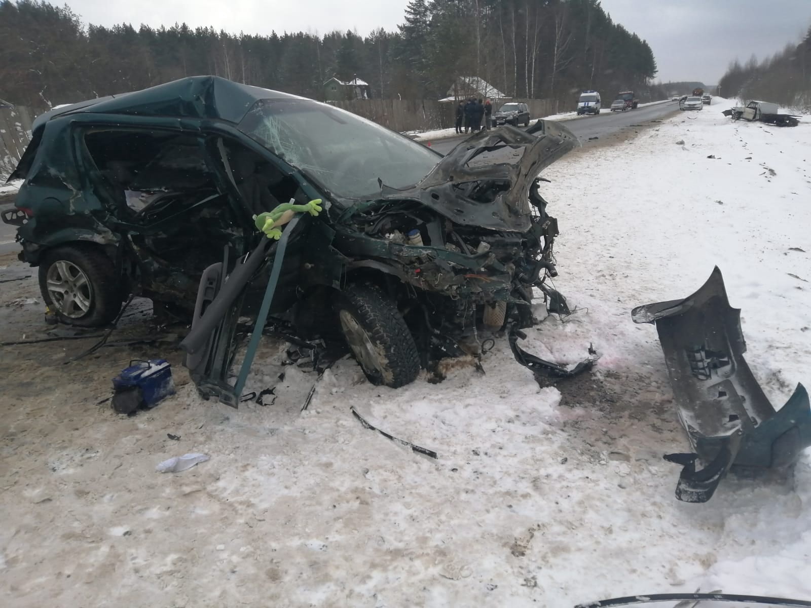 Тройная авария с пострадавшими произошла на трассе в Ивановской области
