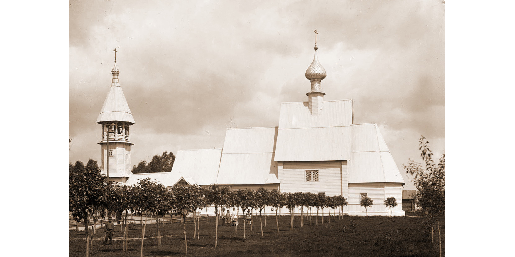 Реставрация сгоревшей деревянной церкви в Иванове практически завершена 
