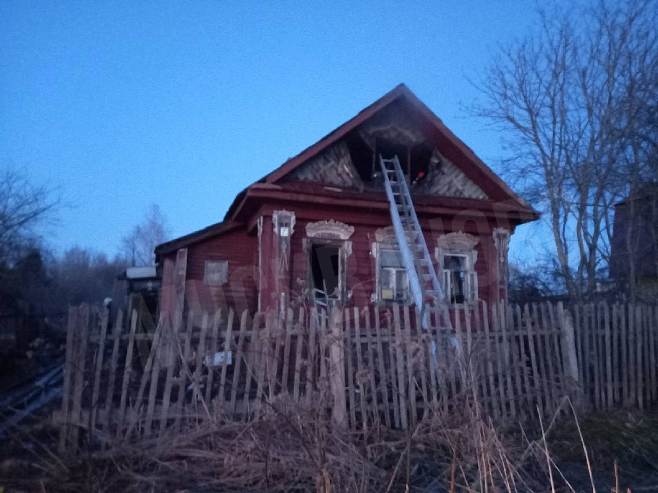 При пожаре в Ивановской области погиб пенсионер