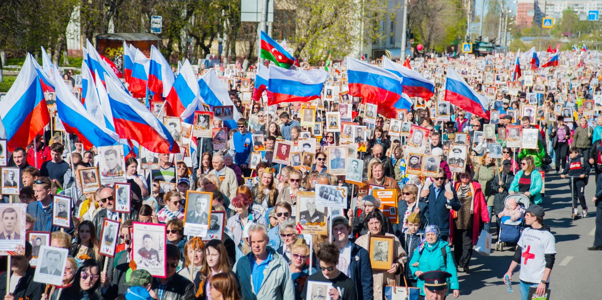 Интервью с бессмертного полка