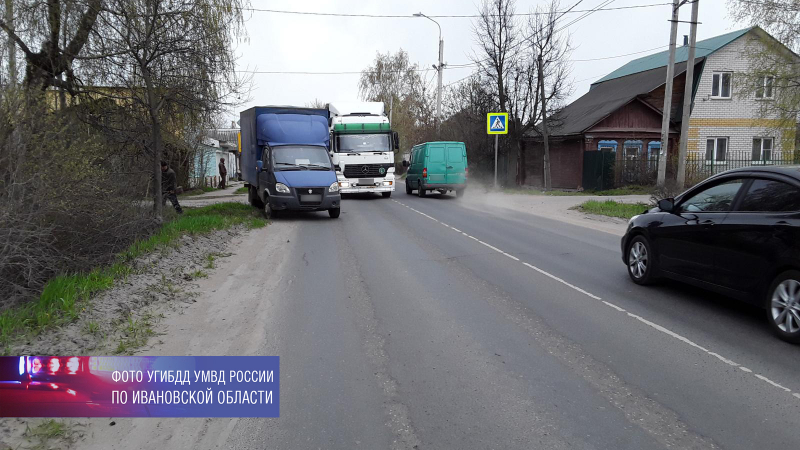 Водитель фургона в Иванове сбил пешехода