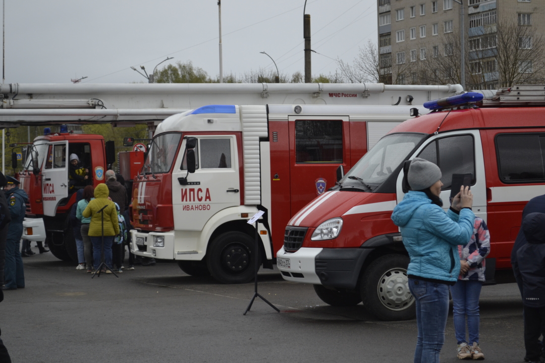 В Иванове прошла выставка пожарной техники и спецоборудования