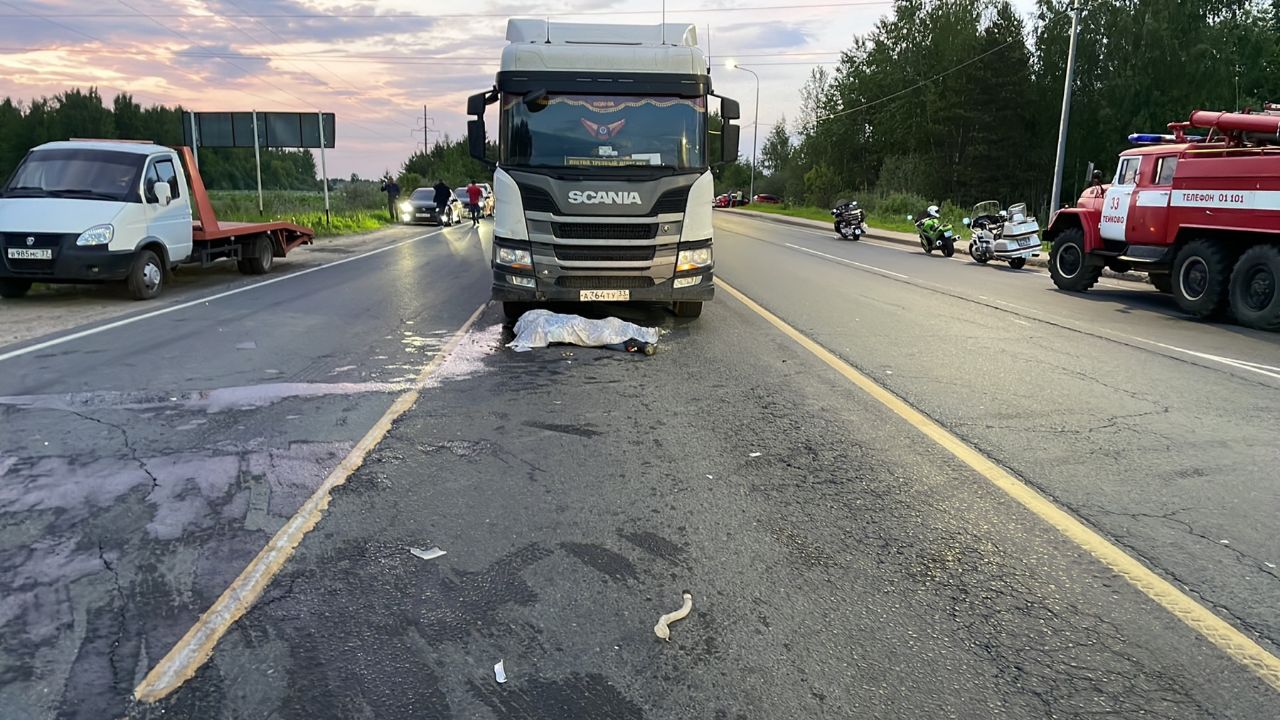 В ДТП на трассе в Ивановской области погиб 27-летний мотоциклист