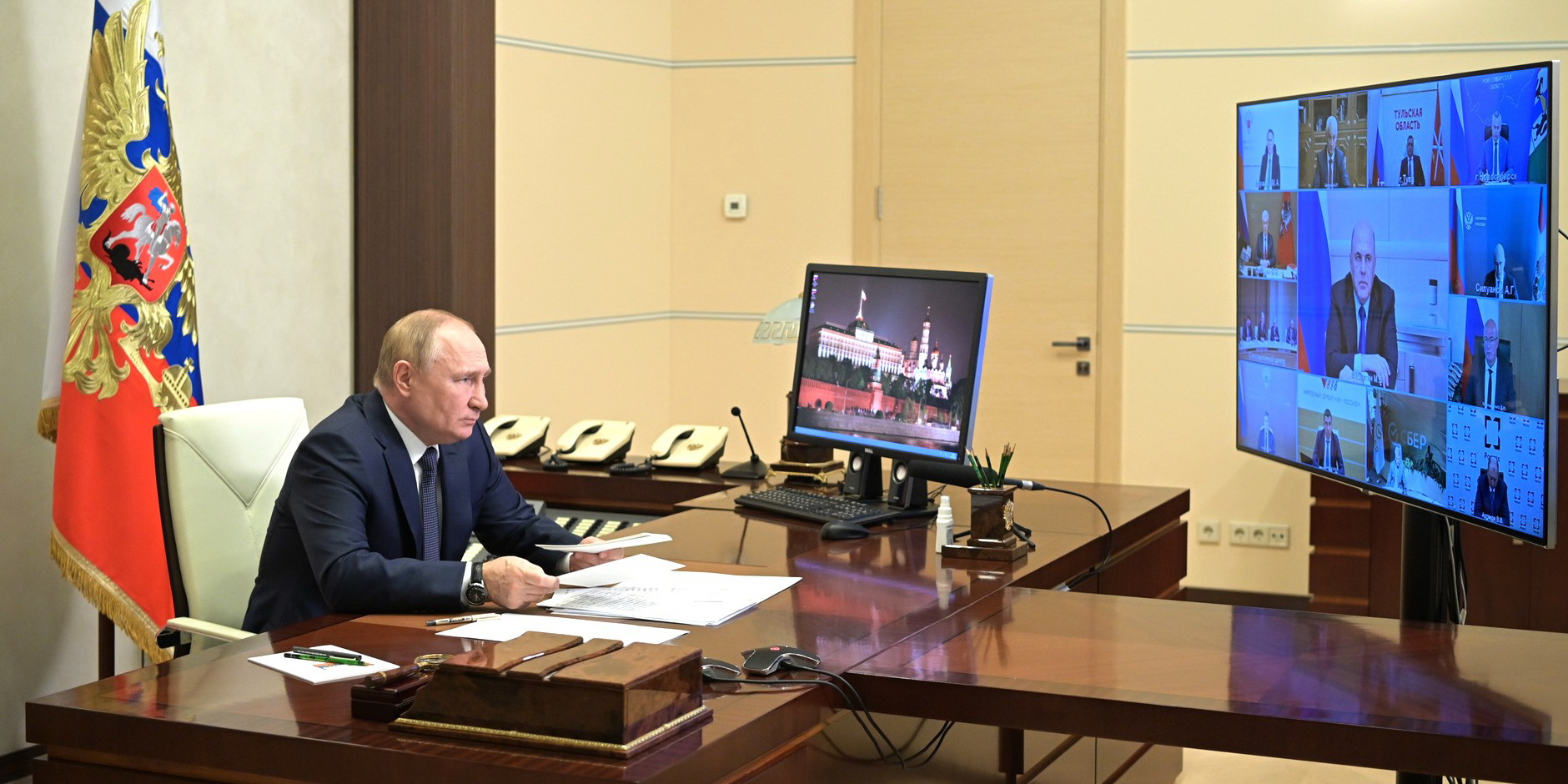 В совещании Владимира Путина принял участие губернатор Ивановской области Станислав Воскресенский 