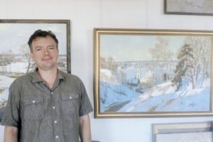 В Париже открылась выставка художника из Ивановской области