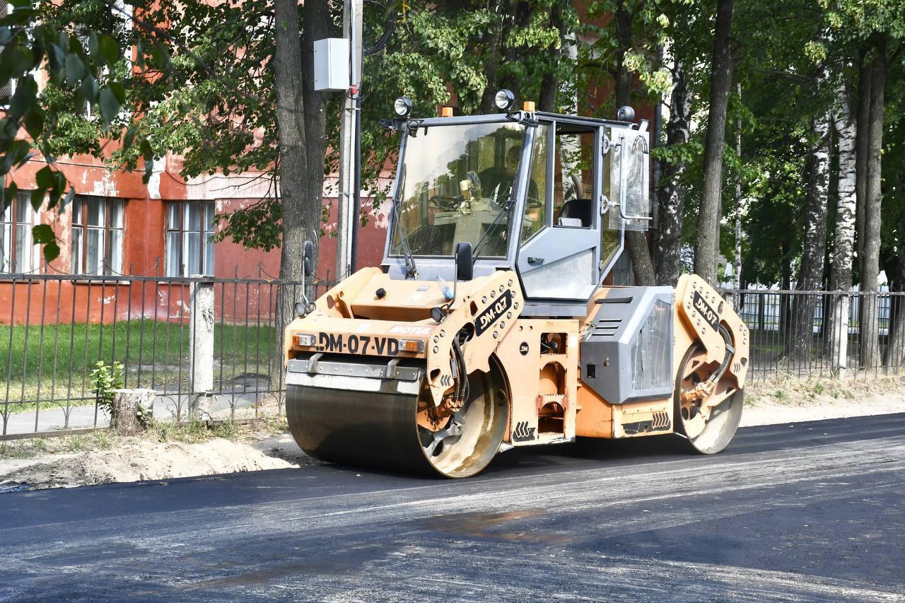 В Шуе завершается благоустройство Сквера Победы