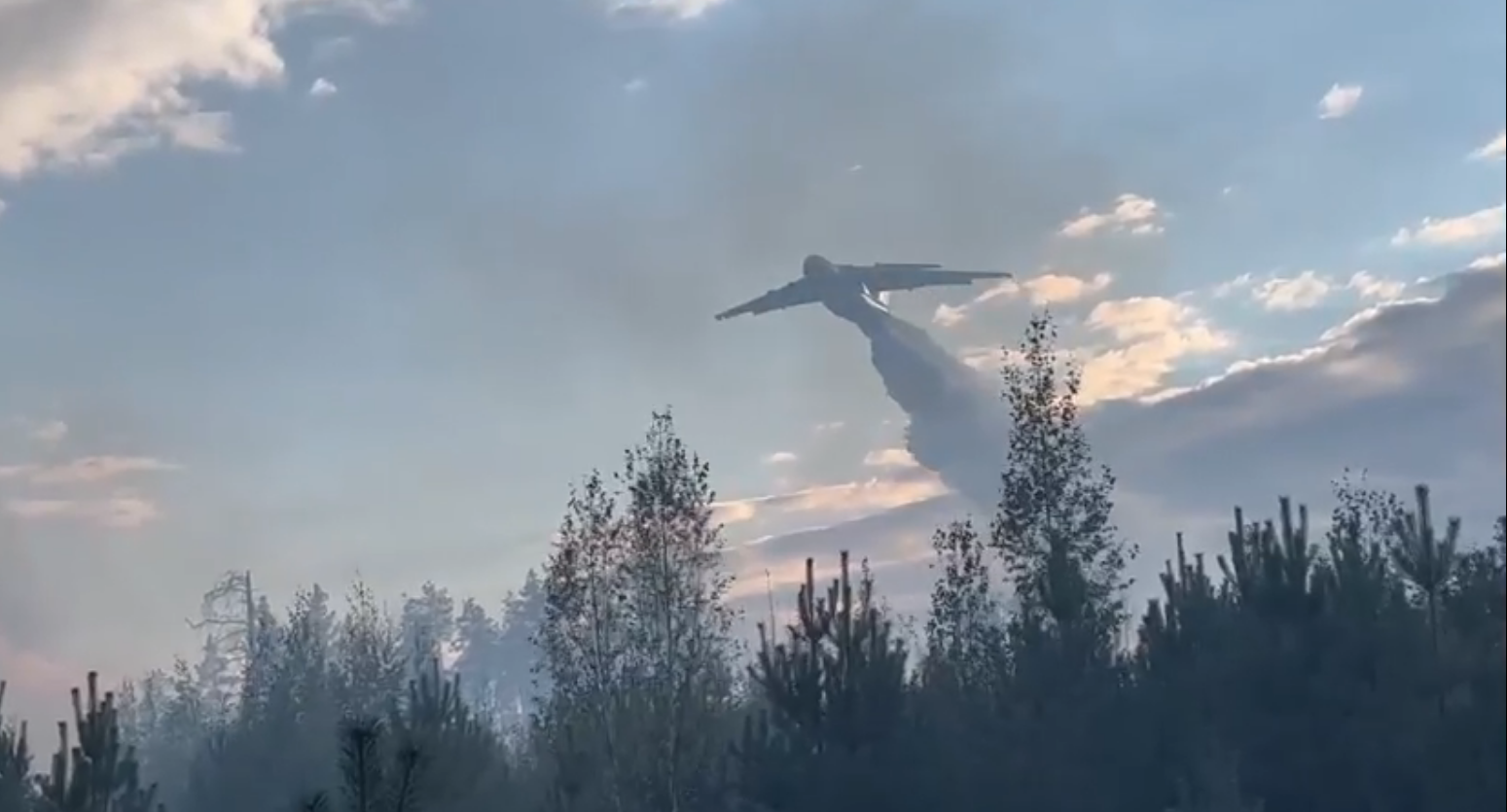 В Южском районе Ивановской области локализован последний действующий очаг лесного пожара (видео)