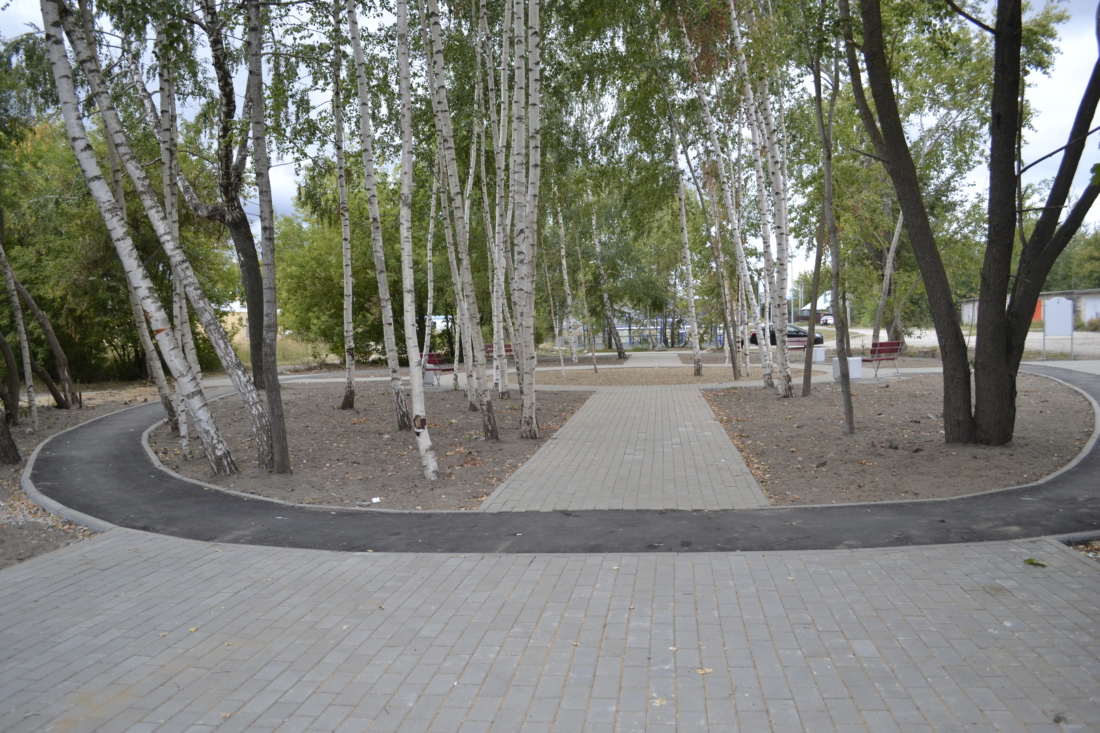 В Силикатном переулке в Иванове обустроили карманный парк