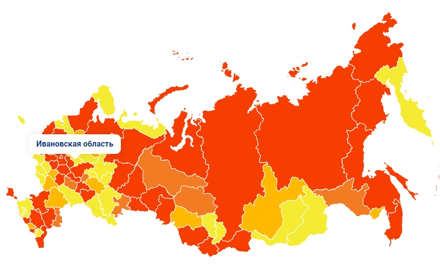 Коронавирус в Ивановской области превысил отметку в 122 000 случаев