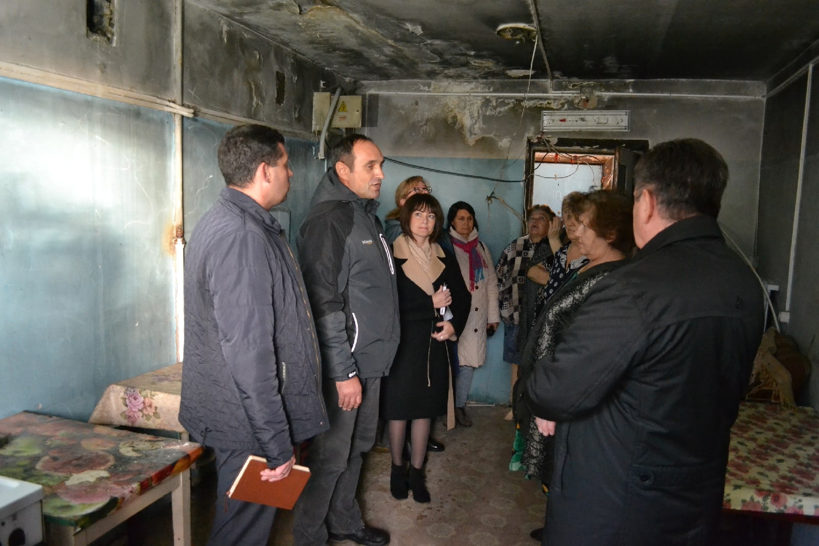 В Ивановской области ремонтируют пострадавшее от пожара общежитие