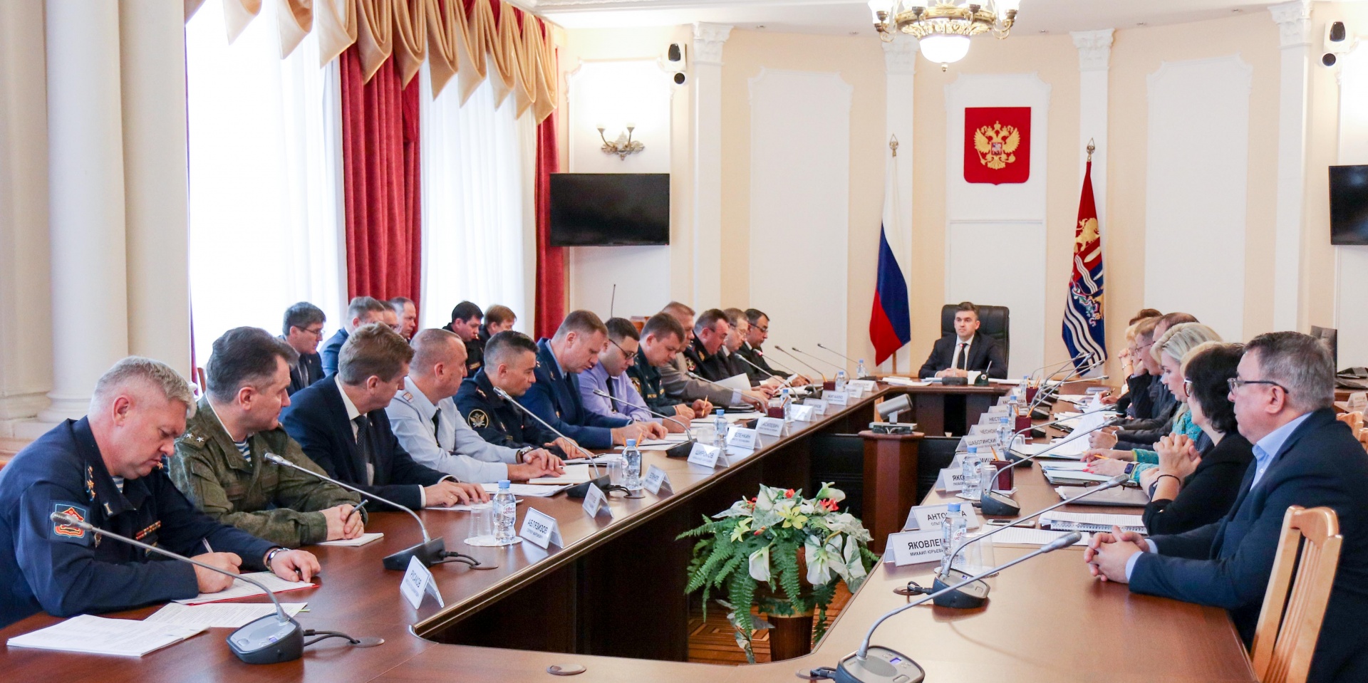 На заседании АТК и оперштаба обсудили вопросы безопасности в Ивановской области 
