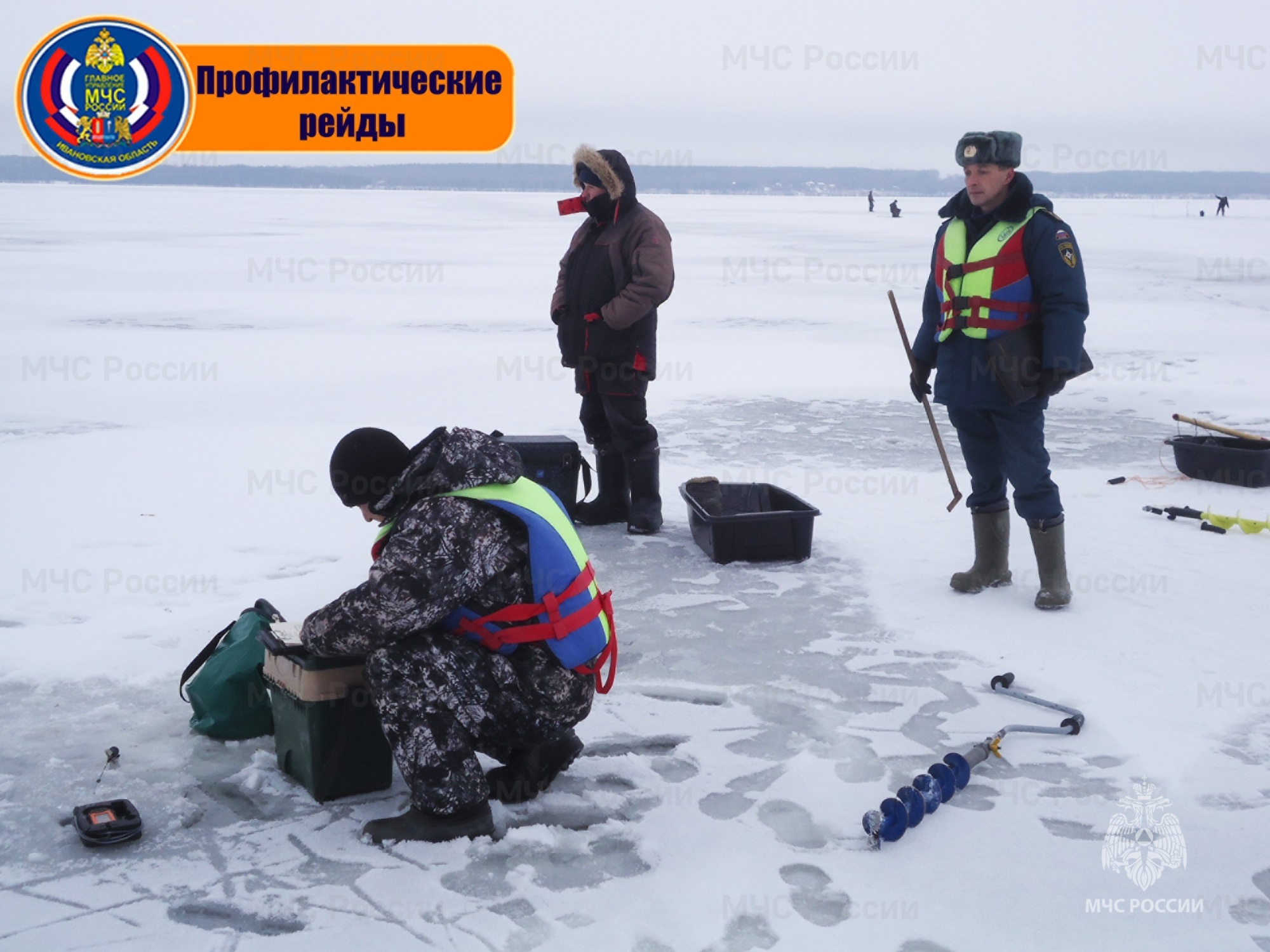 Спасатели провели рейды на акватории трех рек Ивановской области