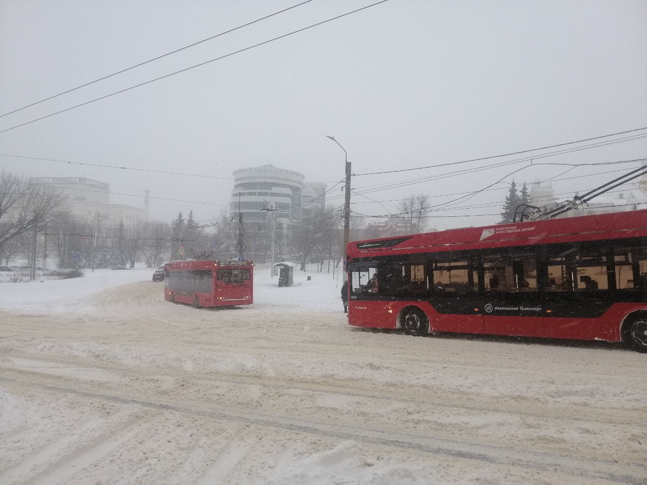 В Иванове снова наблюдаются перебои с движением троллейбусов