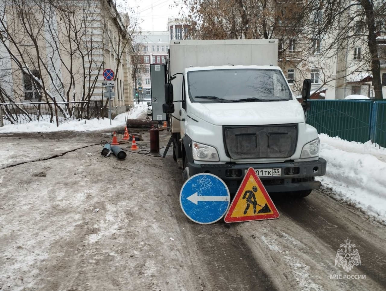 Аварийные работы на сетях на улице Кузнецова в Иванове завершены