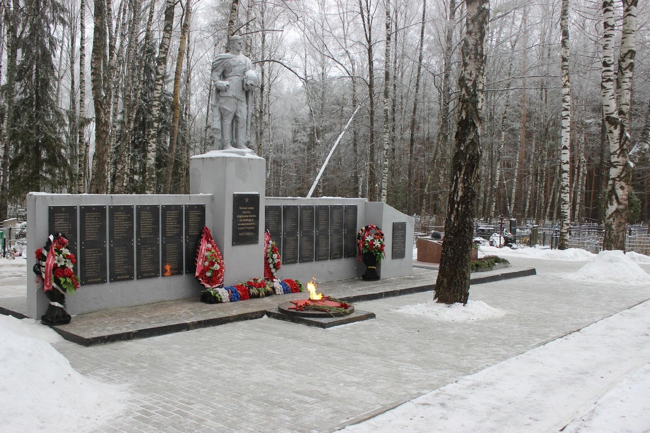 В Кинешме благоустроят воинский мемориал на кладбище "Сокольники"