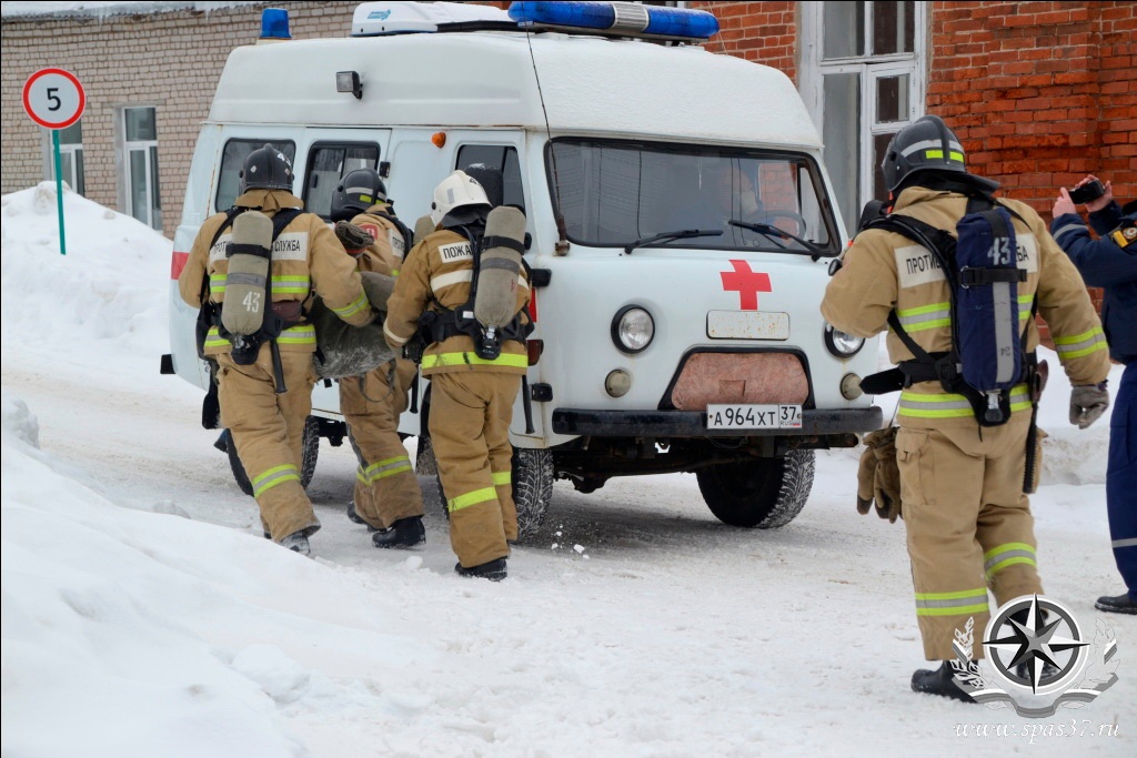 В Ильинской центральной районной больнице провели эвакуацию