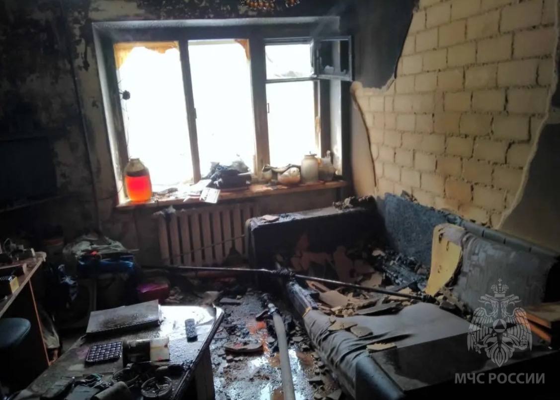 Два человека погибли в Иванове из-за пожара в многоэтажке