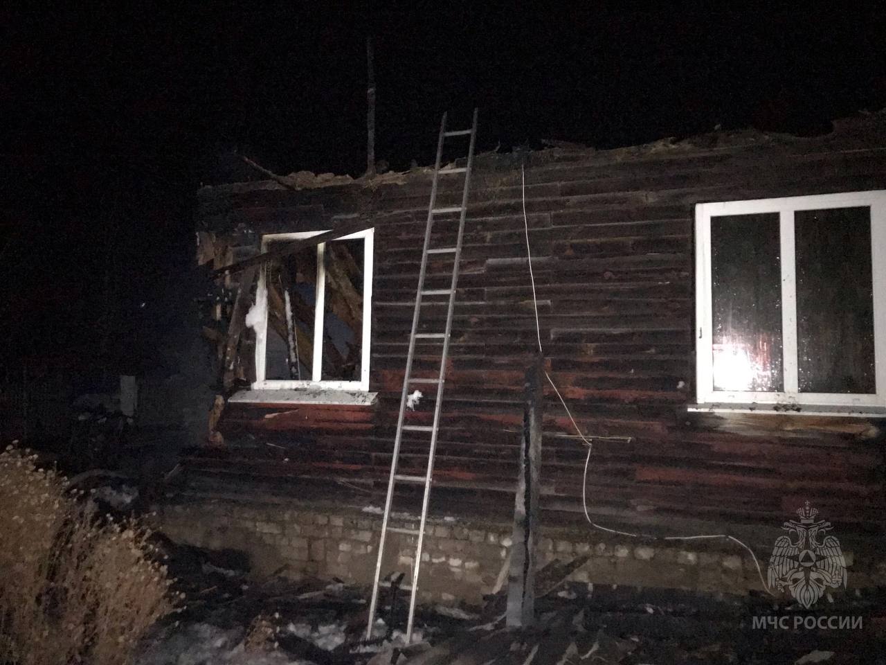 Жертвой огня в Родниковском районе стала пенсионерка