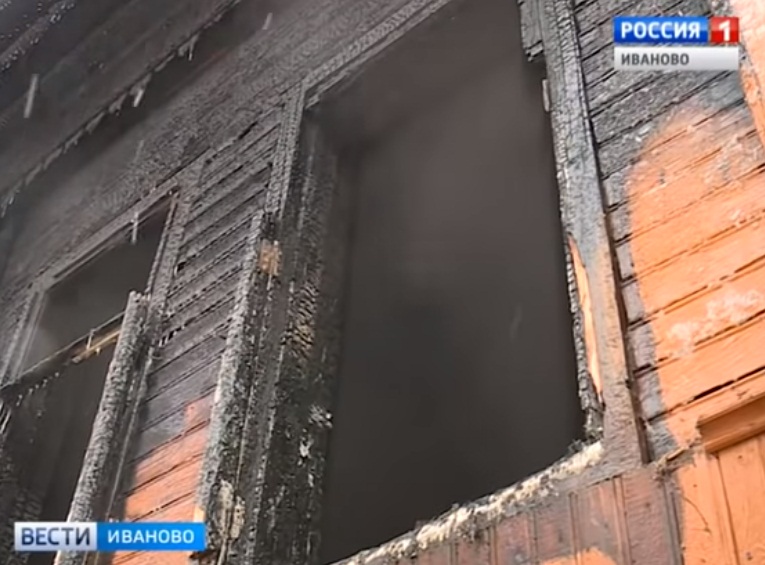 При пожаре в Тейковском районе погиб мужчина
