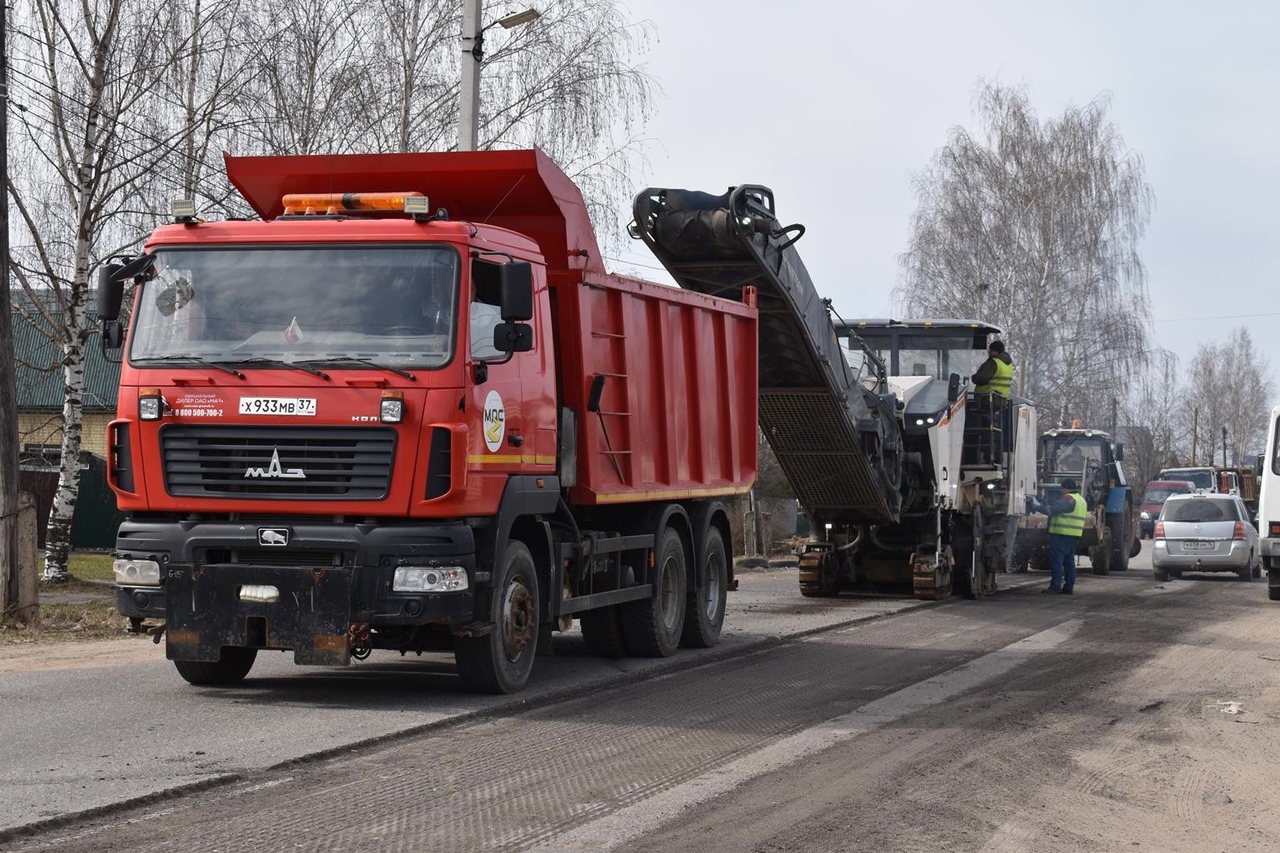 В Кинешме приступили к ремонту дорог