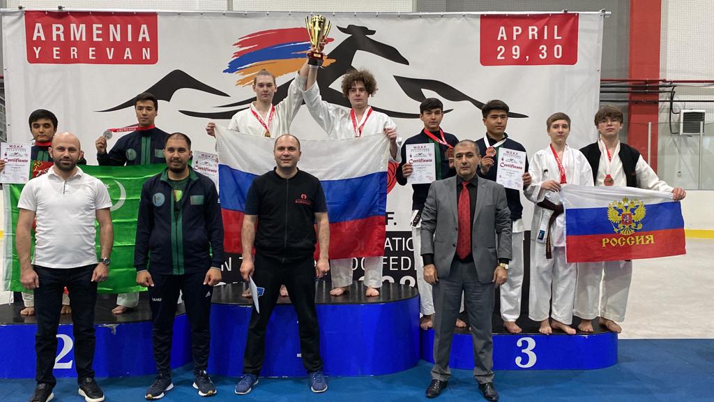 Ивановские каратисты стали чемпионами на Международном турнире в Армении