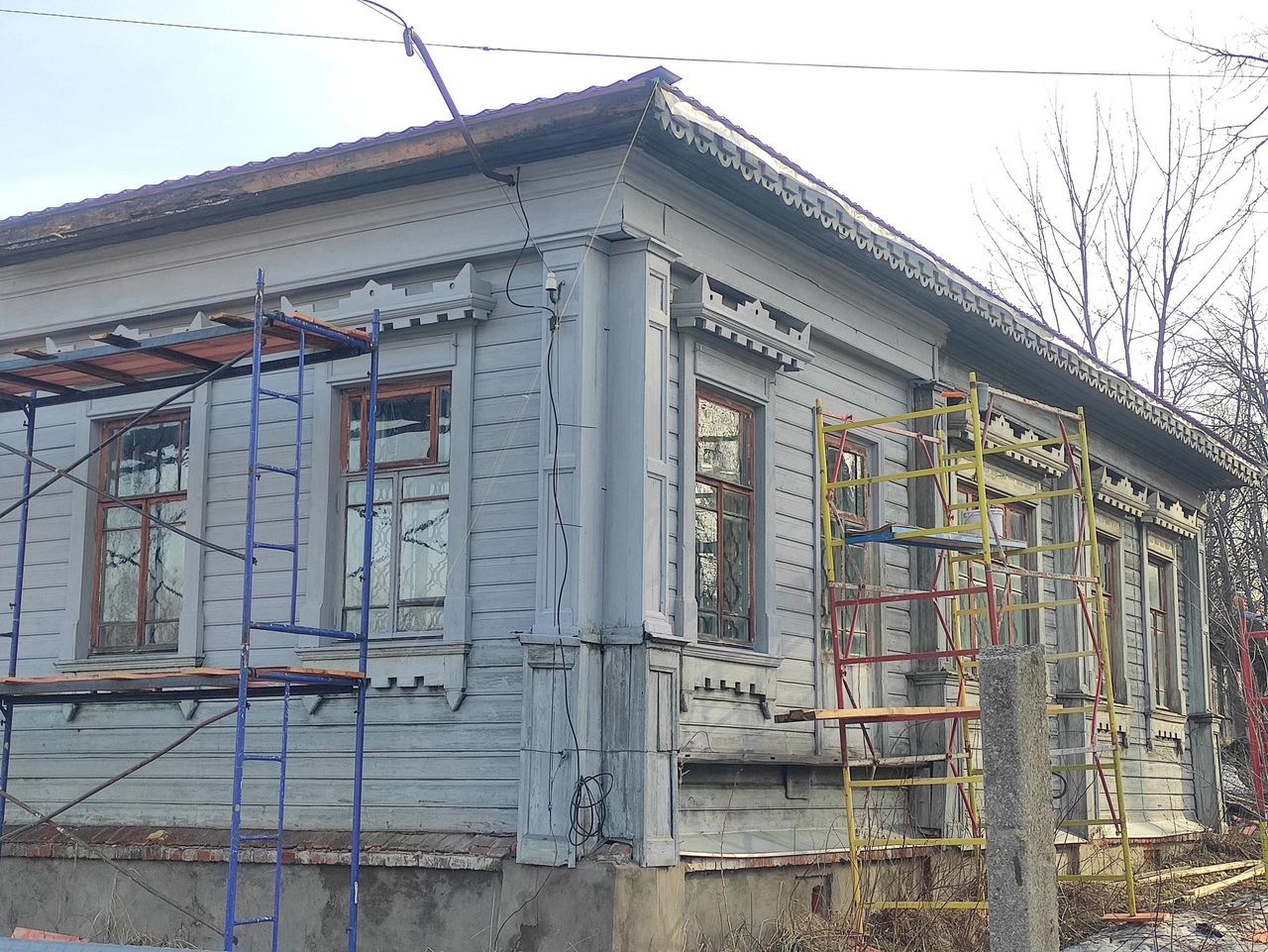 В поселке Пестяки ремонтируют краеведческий музей
