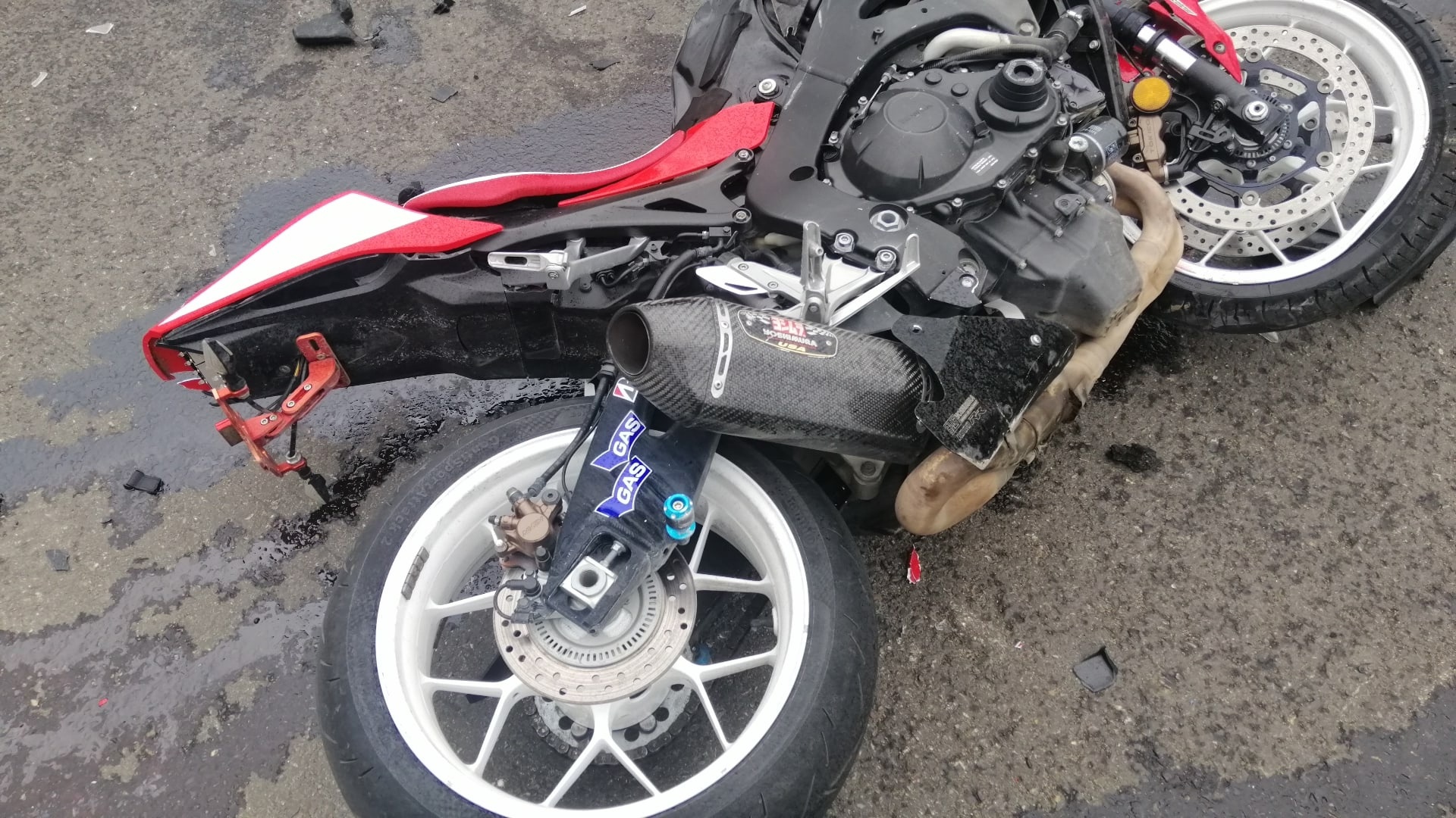 Иномарка в Иванове столкнулась с мотоциклистом