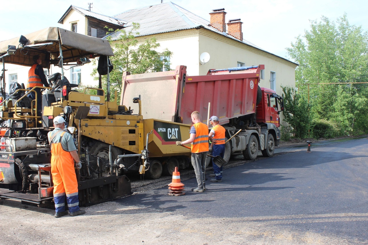 В Кинешме продолжается капитальный ремонт дорог