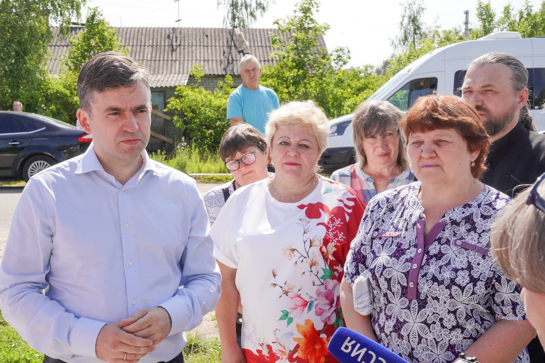 Губернатор Ивановской области проверил работу нового ФАПа в селе Вознесенье