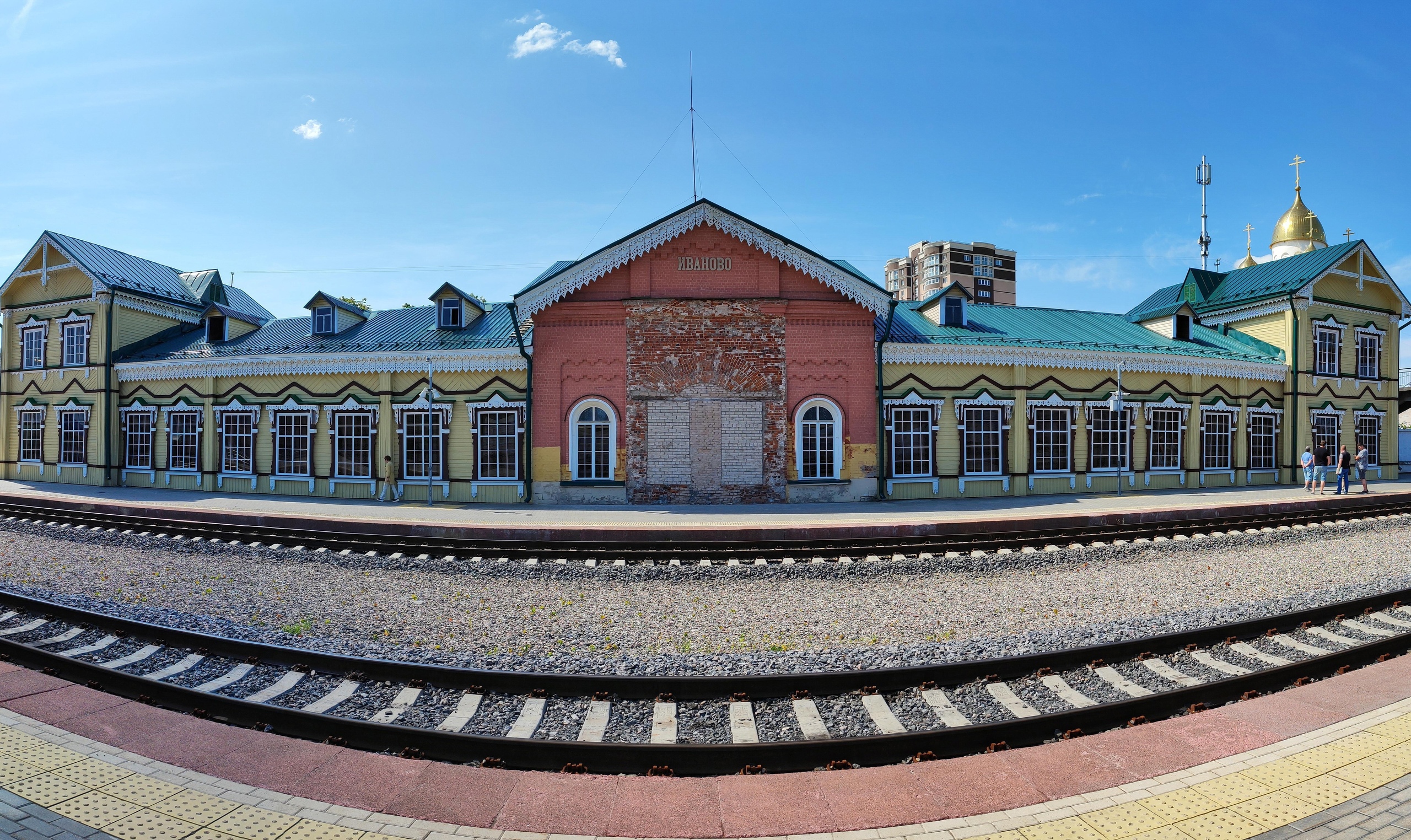Завершается очередной этап реставрации старого железнодорожного вокзала в Иванове