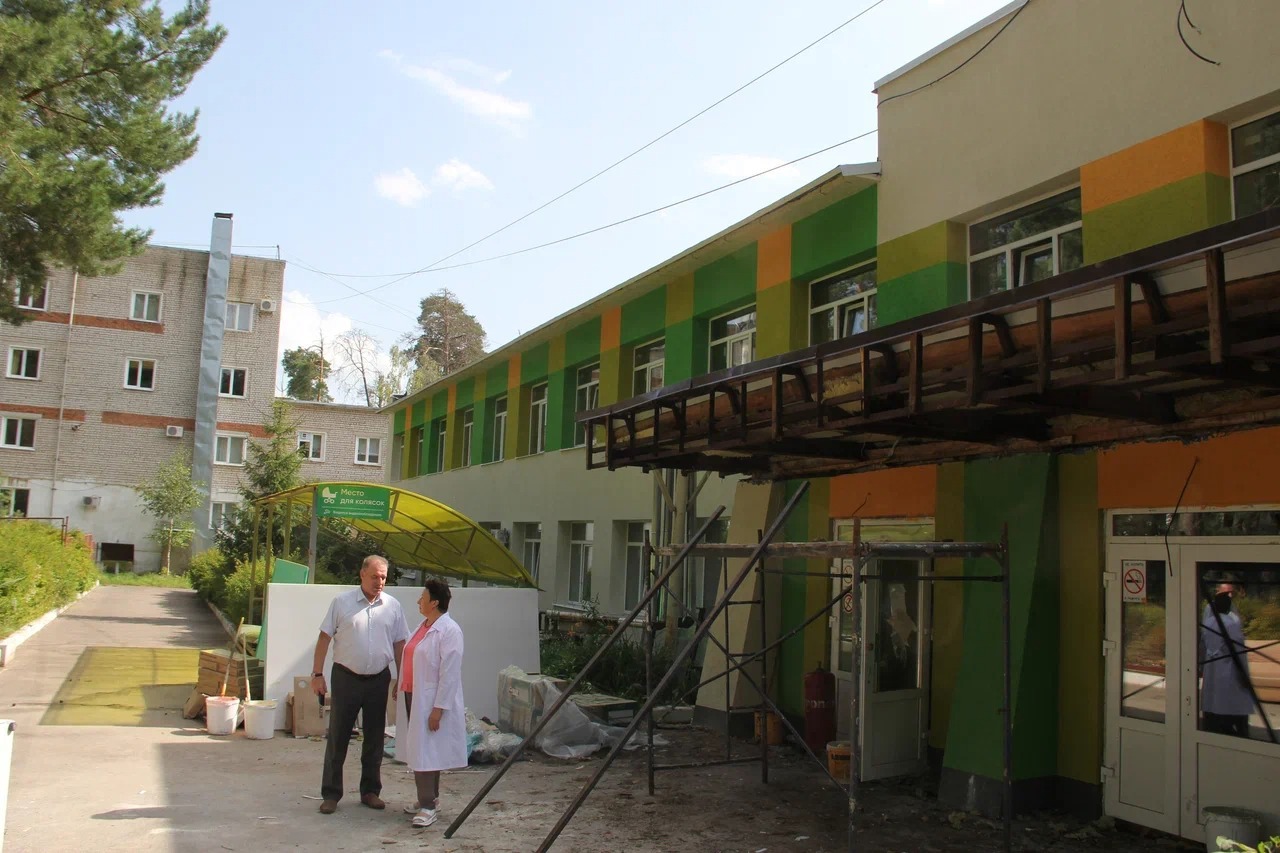 В Кохме капитально ремонтируют детскую поликлинику 