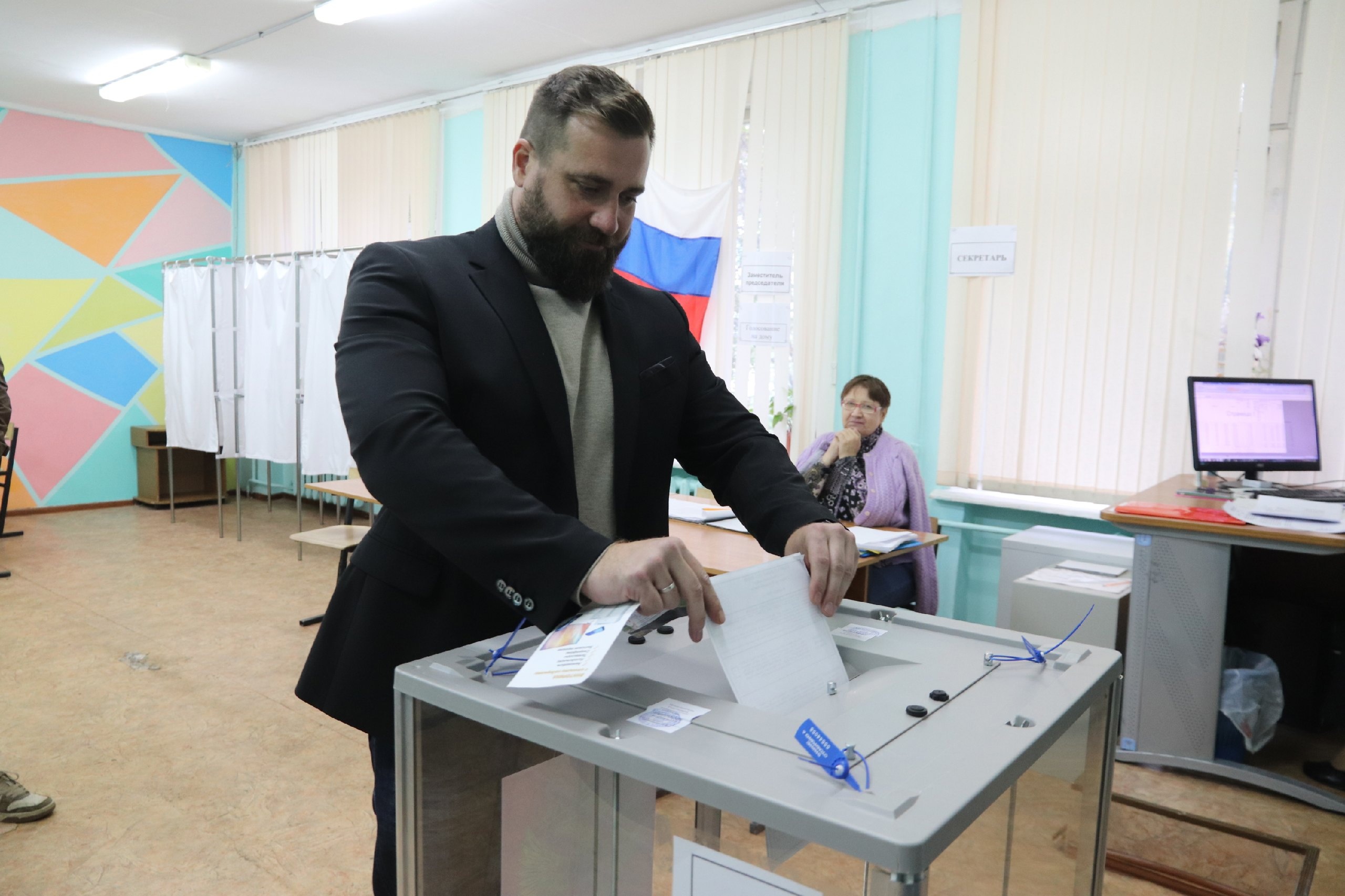 Мэр города Иваново проголосовал на выборах