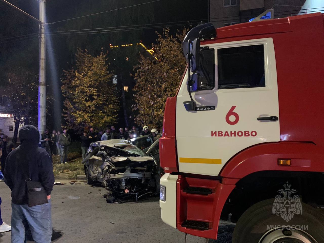 Авария с двумя погибшими произошла в Иванове на улице Лежневской