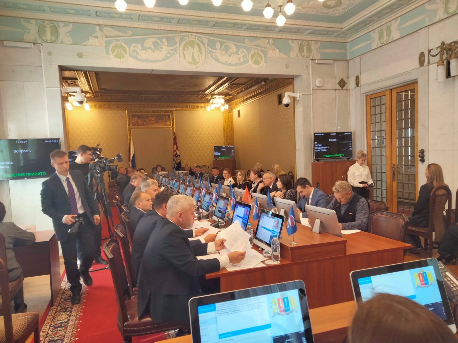 Несколько важных для Ивановской области решений приняли депутаты Ивановской областной думы