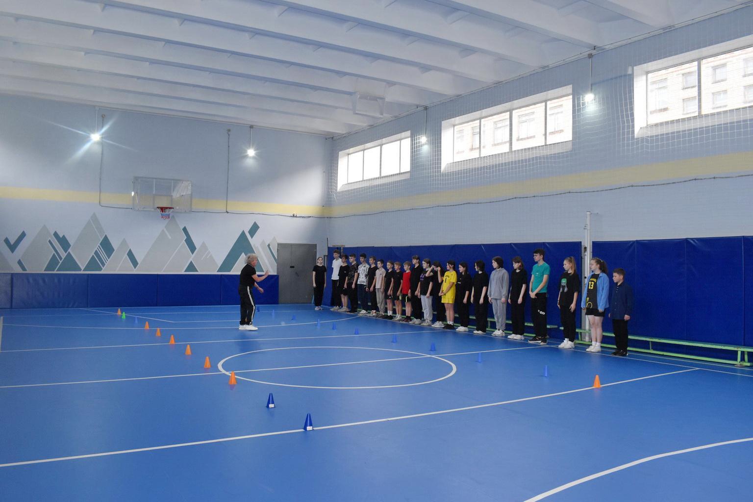 В двух кинешемских учебных учреждениях капитально отремонтировали спортивные залы