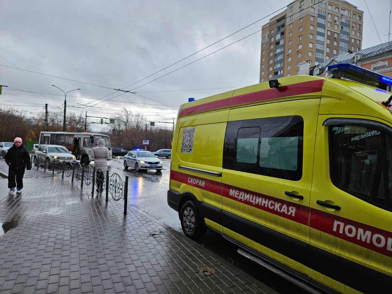 Маршрутный автобус в Иванове задавил пешехода