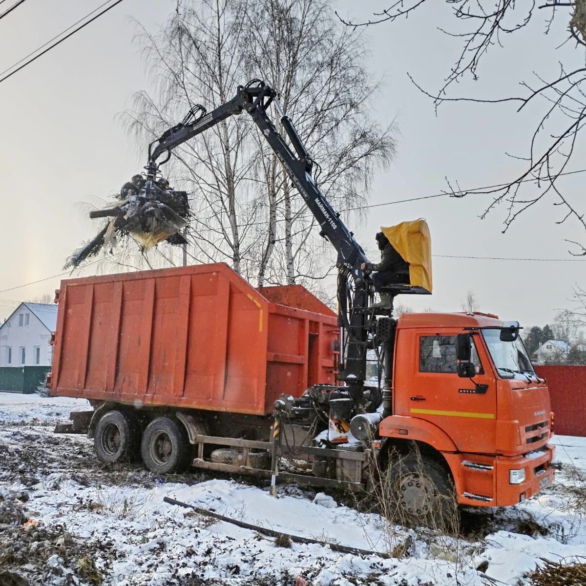 Более 1500 кубометров органического мусора вывезли в Кинешме